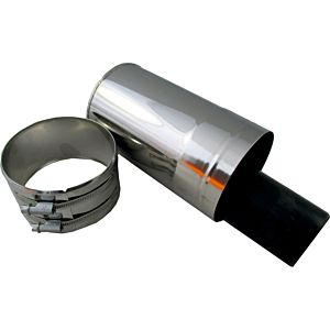 Wolf Cob 2651915 DN 60/100, 290 mm, pour Luft- / tuyau d&#39;échappement, Inox / polypropylène