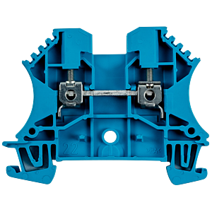 Bornier à vis Wolf 2744605 WDU 2.5, bleu