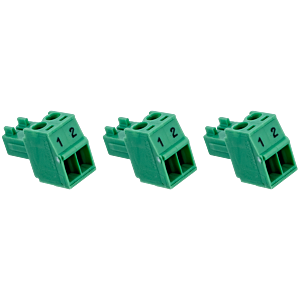 Prise Wolf Phoenix verte petite 2 broches. 2744820 pour BVG Lambda 15-40