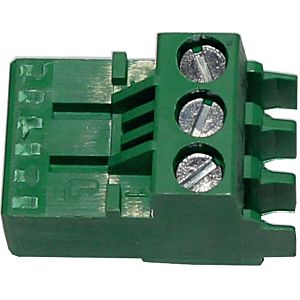 Connecteur femelle Wolf à 3 broches. RAST5 vert 2744920 pour WPM-1