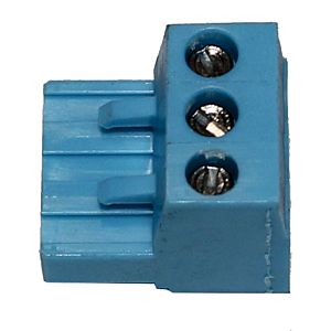 Wolf mating connector 3-pin light blue 2744922 for WPM-1