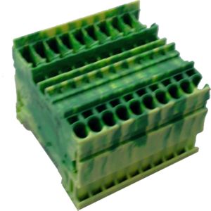 Wolf bornier enfichable 2744943 X-COM S 2.5 vert/jaune