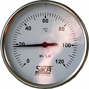 Thermomètre Wolf bimétallique NG80 L : 45 mm 2744999 pour FWS, LS