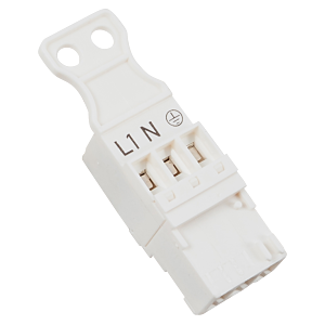 Connecteur femelle Wolf RAST5F 3 broches blanc 274523799 pour système WRS BM-2