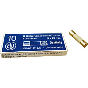 Wolf fine fuse 1.6A slow 250V 2745697 5x20mm, for all solar modules SM