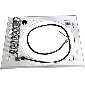 Wolf base plate for external wall hood 2746034 white, for CWL-D-70