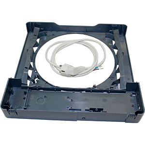 Wolf Grundplatte für Innnenwandblende 2746037 inkl. Netzstecker, für CWL-D-70