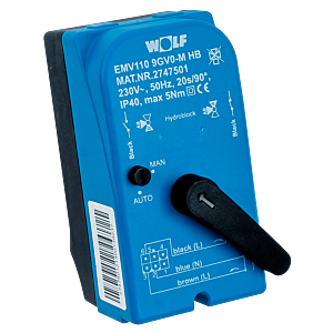 Prise moteur Wolf On/Off EMV110 HB 274750199 (230VAC)