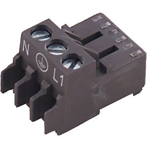 Connecteur femelle Wolf marron 3 broches Rast5 279407299 pour commande pour TGK, TGK-B