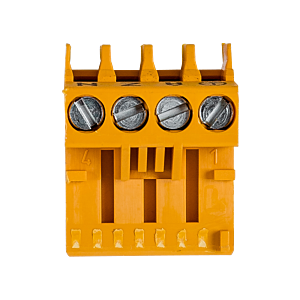 Wolf Gegenstecker gelb 4-pol. Rast5 279407499 für TopOne