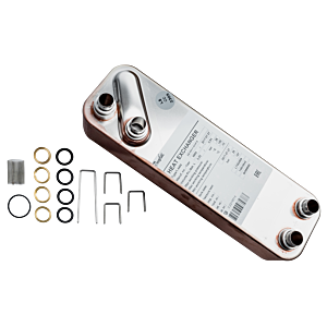 Wolf heat exchanger set 60 plates 2982328 for apartment station CAT-HT