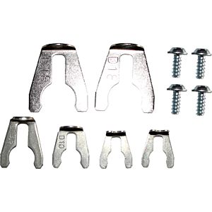 Wolf kit de fixation groupe hydraulique 349062499 débit, pour FGB-K-28/35