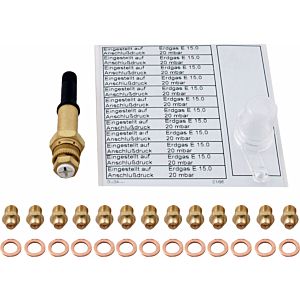 Wolf conversion kit LPG - natural gas E 8600138 for GU/GG-18/24