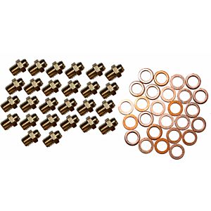 Wolf kit de conversion gaz naturel E ou gaz liquide 8612662 vers gaz naturel LL, pour CGG-2(K)-18/24