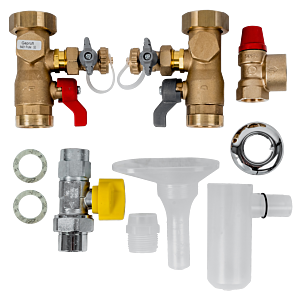 Wolf kit de connexion 8616330 CGB-2-38 / 55, pour installation en surface