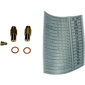 Wolf kit de conversion liquide/gaz naturel LL - E 8902512 pour chaudière à gaz FNG-21