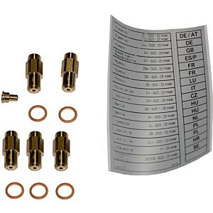 Wolf kit de conversion liquide/gaz naturel LL - E 8902515 pour chaudière à gaz FNG-41