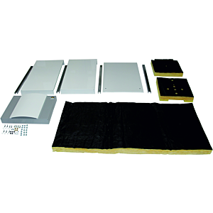 Bardage Wolf et isolation thermique complets. 8906947 pour CB200(50-63), blanc