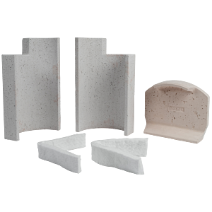 Chambre de combustion inférieure Wolf 9145962 avec joint, pour BVG-30