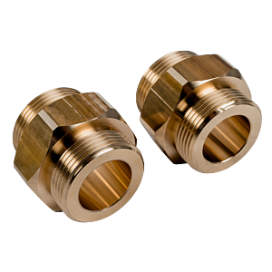 Wolf Adapternippel-Set 9147598 G 11/4-G 11/4, Satz a 2 Stück