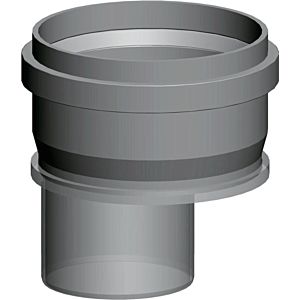 Réduction Wolf 2652232 DN 160 à DN 125, PP, jusqu&#39;à 120 degrés C