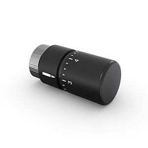 Zehnder thermostatic head AC484127DG00000 M 30x1.5, matt black