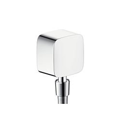 HANSGROHE 27458003 Wall Outlet,Dual Check Valve CH Chrome Finish 