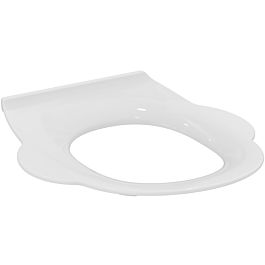 Ideal Standard Contour 21 WC -Sitzring S454201 hinges Stainless Steel ,  white