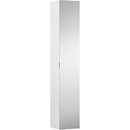LAUFEN Space Hochschrank H4109011601001 30 x 170 x 30 cm, doppelseitiger  Spiegeltür, weiß matt