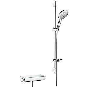 hansgrohe Raindance Select S 150 Combi 27037400 mit Ecostat Select, weiss chrom, DN 15, 90 cm