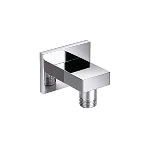 Steinberg Series 135 wall connection elbow 1351660 chrome, DN 15, intrinsically safe against backflow