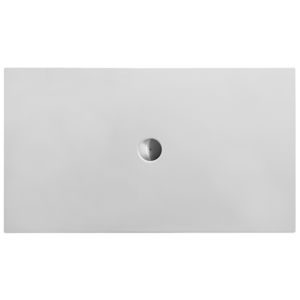 Duravit Rechteck-Duschwanne weiss, 160 x 90 x 3,5 cm, bodenbündig