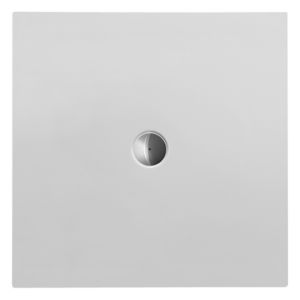 Duravit Quadrat-Duschwanne weiss, 100 x 100 x 3,5 cm, bodenbündig