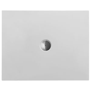 Duravit Rechteck-Duschwanne weiss, 100 x 80 x 3,5 cm, bodenbündig