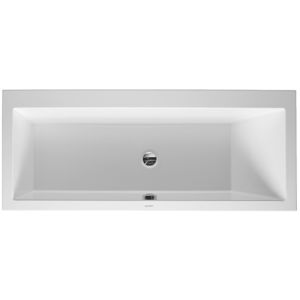 Duravit Rechteck-Badewanne Vero 170 x 70 cm, weiss, Rückenschräge rechts