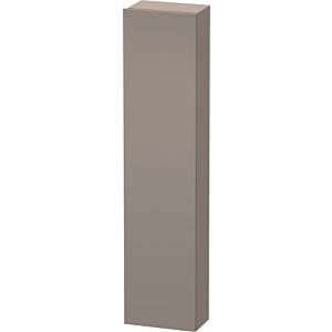 Duravit tall cabinet DS1228R4343 Basalt Matt , 40x180x24cm, stop on the right