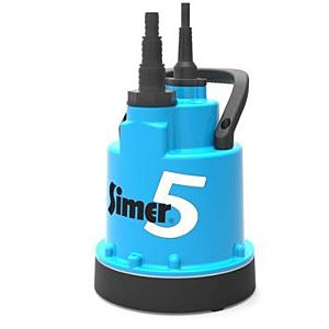 Jung Pompe submersible Simer 5 OD6601G05 230 V, câble de 10 m