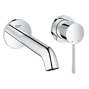 no single lever bathroom mixer smooth body GROHE GROHE Essence high spout basin tap 