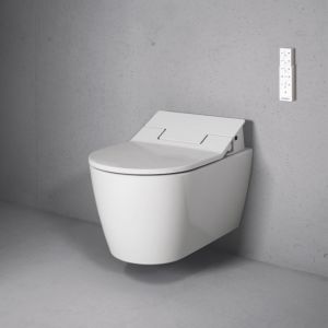 Duravit ME by Starck Wand WC 631000002004300 weiß, rimless inkl. SensoWash Slim Dusch WC-Sitz