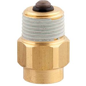 Afriso assembly valve 77908 G 1/4 x G 3/8, brass, self-sealing coating