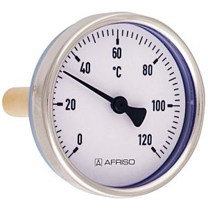 Afriso bimétal- Thermomètre 63813 1930 / 120 ° C, 100mm, boîtier-d = 100mm