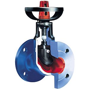 ARI Euro-Wedi flange shut-off valve 100700025-10 DN 25, PN 6 up to 120 degrees C, maintenance-free