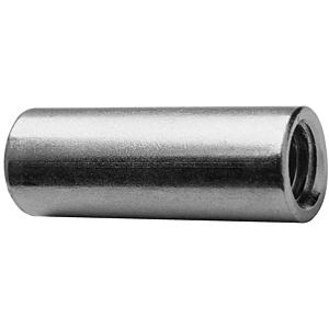 ASW threaded sleeve 361030 M 10 x 30 mm, galvanized steel, round with continuous thread