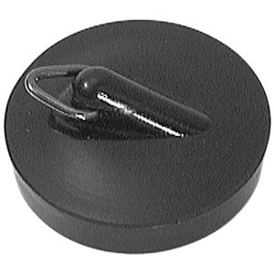ASW Stedo Magnet-Ventilstopfen 800235 Ø 45,5 mm, mit Dreikantbügel, schwarz