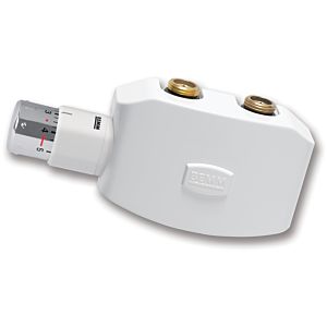 Bemm M-Ventil Softline Eck, DN 15 x 50 mm, weiss, mit Thermostat Puro
