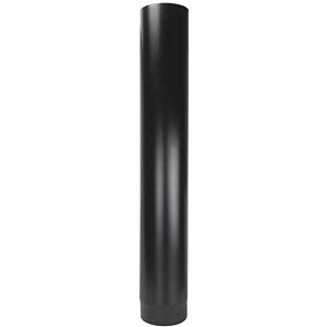Bertrams ST-Pu smoke pipe 08RL1000-180L 1000 mm, Ø 180 mm, powder-coated, black