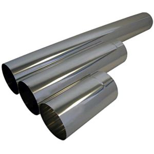 élément de tube Bertrams VLE-Plus 19RL1000-130 1000 mm, Ø 130 mm x 0,6 mm, Inox V4A