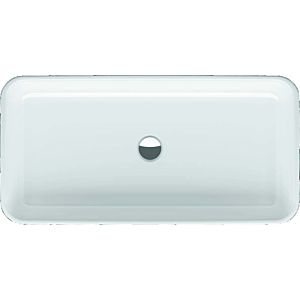 Bette Art lavabo A182000PW GlasurPlus blanc, 80x40x11cm, sans trou de coulée et trop - plein