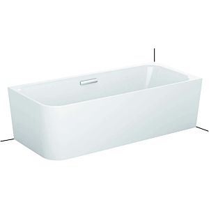 Bette BetteArt bath 3480-004CELHK noble white, 185x80x42cm, right corner installation