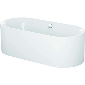 Bette BetteLux Oval silhouette bathtub 3465-004CFXXS noble white, 170x75x45cm, free-standing